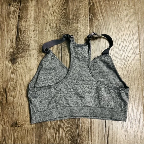 ❄️ 5/$15 PUMA Women's 2 Pack Seamless Sports Bra Black/Grey Workout Yoga Size XL - Picture 11 of 11